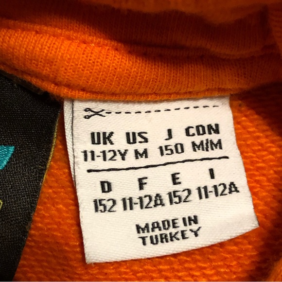 Adidas x Pharrell Williams Humanrace Yourh Orange Hoodie Breathe Thoughts - Picture 9 of 10